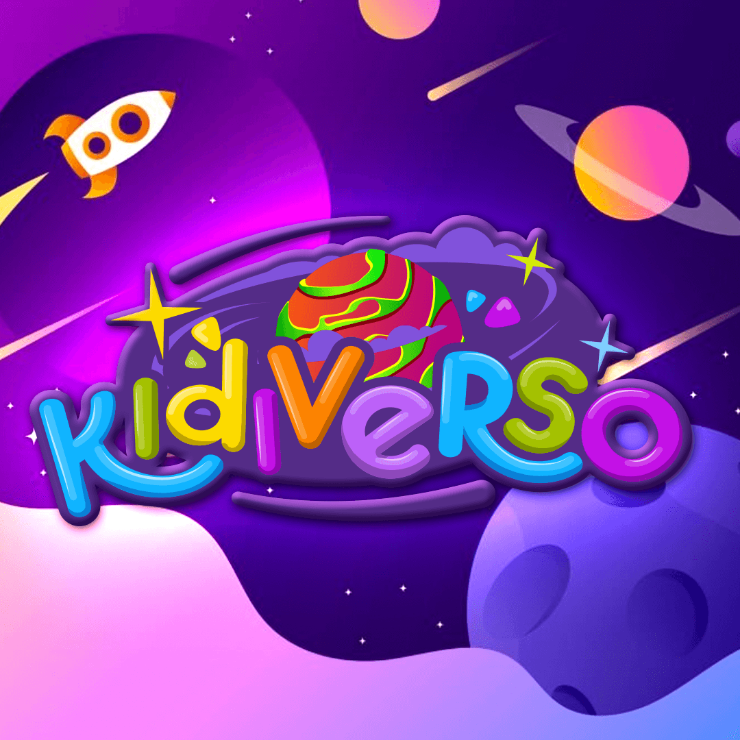 Logotipo de Kidiverso Parque Infantil para Fiestas