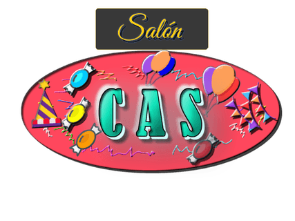 Logotipo de Salón de fiestas CAS