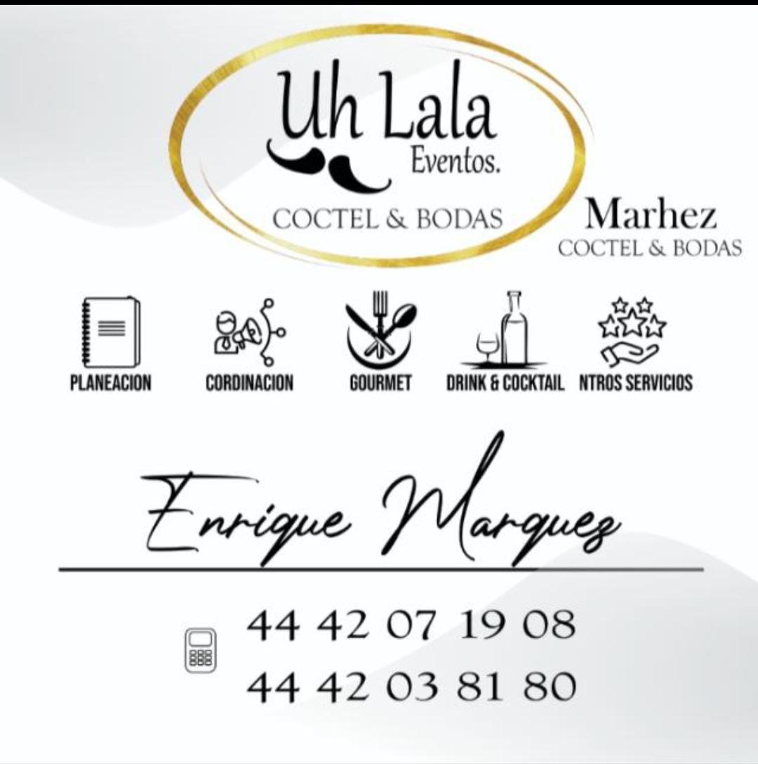 Logotipo de Uh Lala Eventos SLP