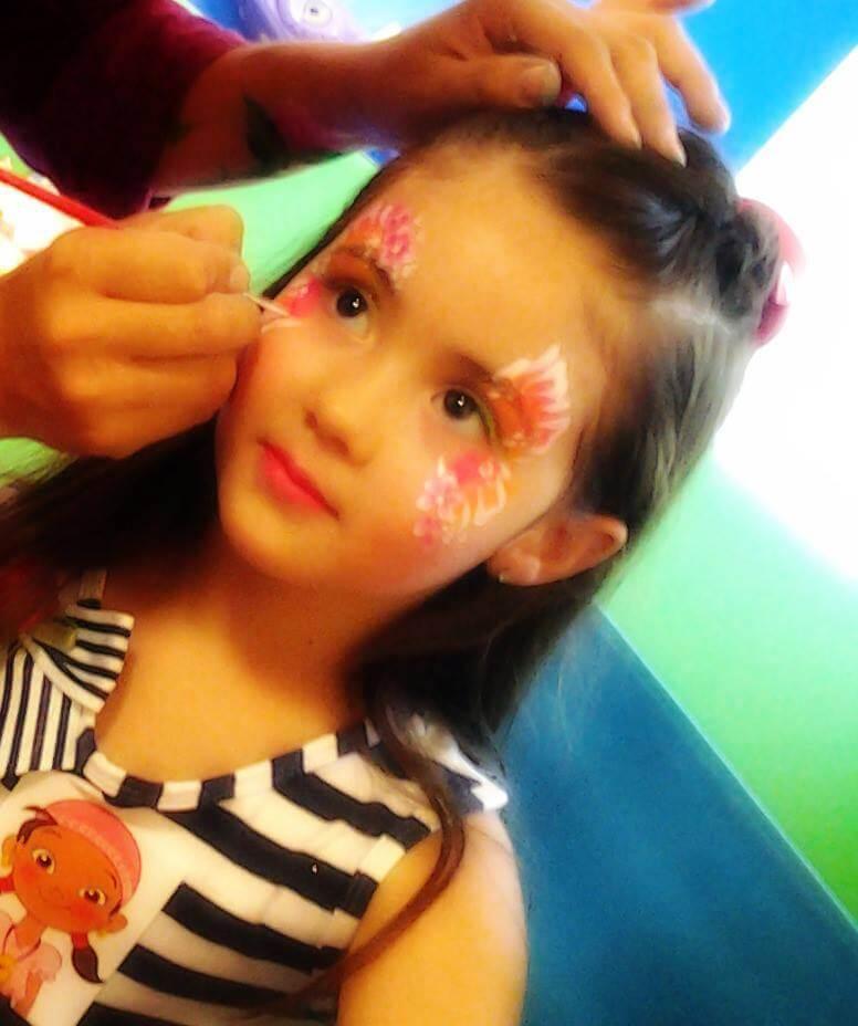 Flor Moreno, Pinta caritas para Fiestas Infantiles en Monterrey — foto 3