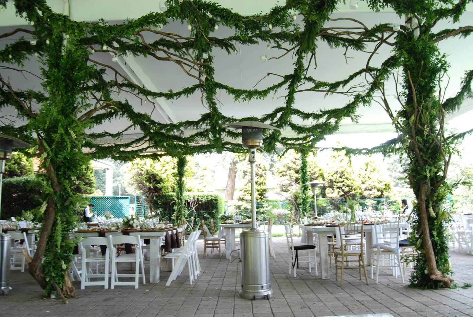 Jardín Pinares antes Estancia Bariloche, Jardines de Eventos en Cuajimalpa — foto 4