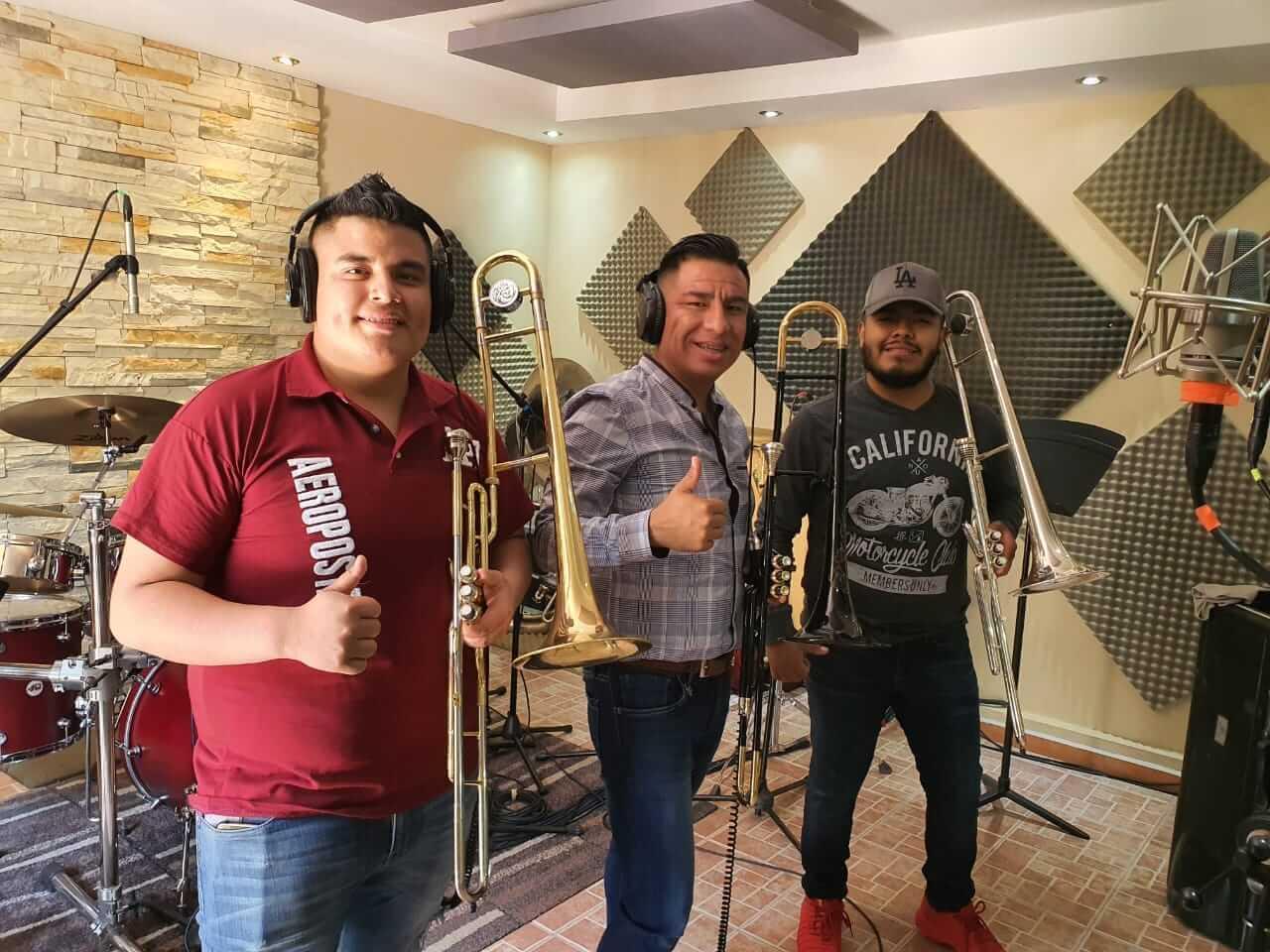Trombones de la Imponente Banda Guerrera, Banda en San Luis Potosí — foto 3
