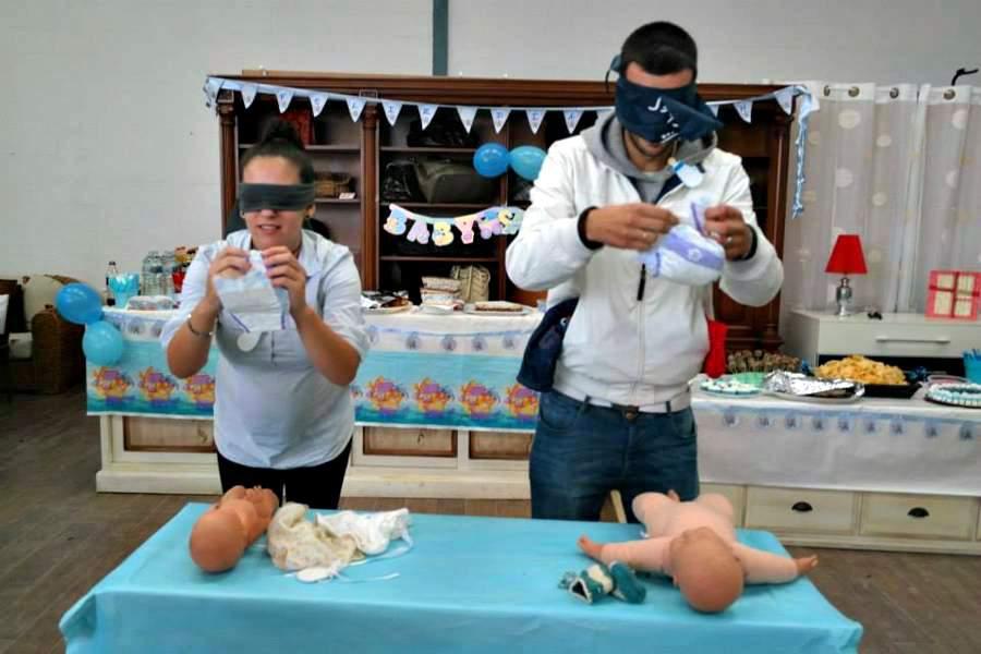 Viste al bebe.