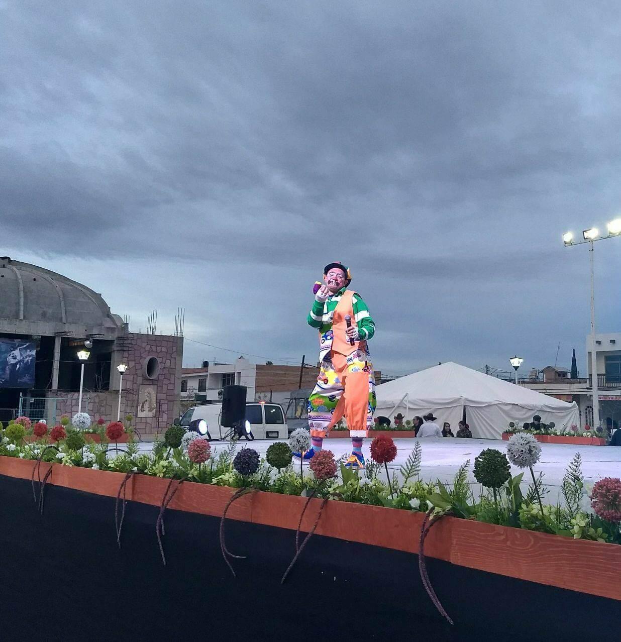 Payaso Fosforito, Animación en Rincón de Romos — foto 5