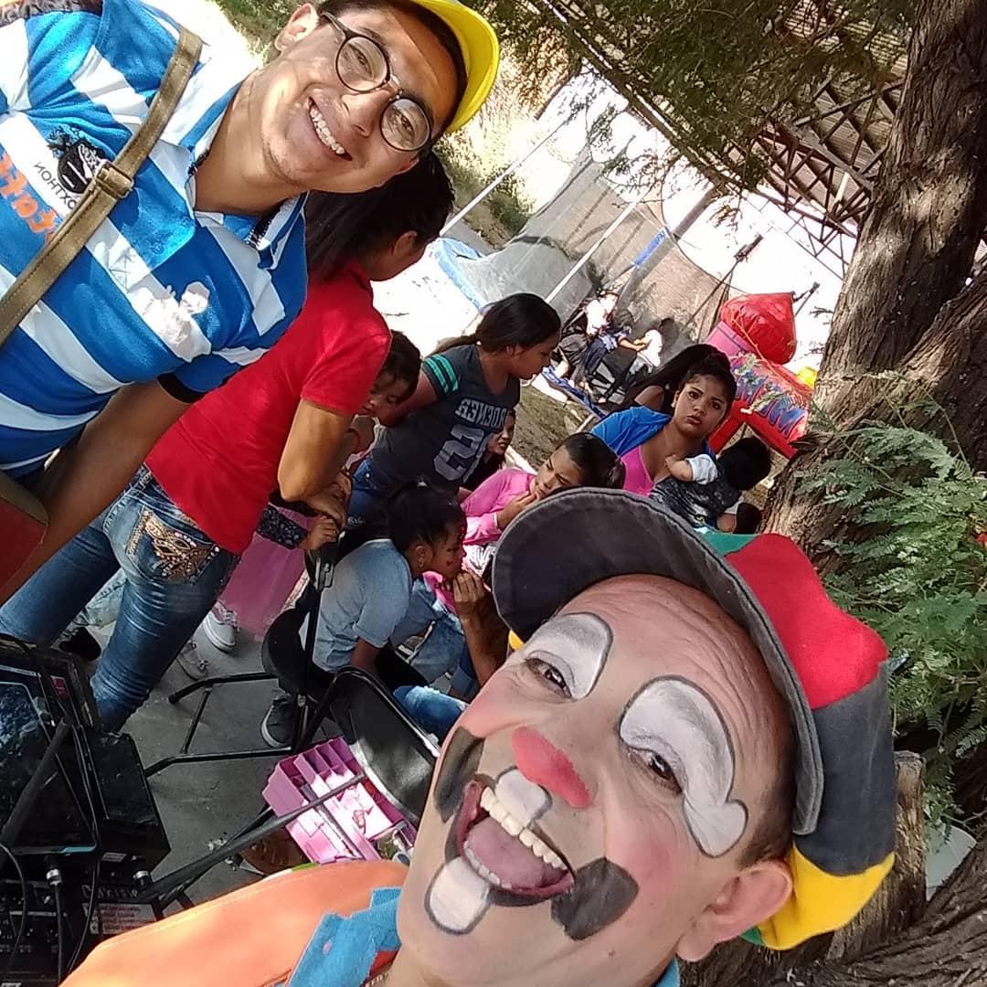 Payaso Fosforito, Animación en Rincón de Romos — foto 6