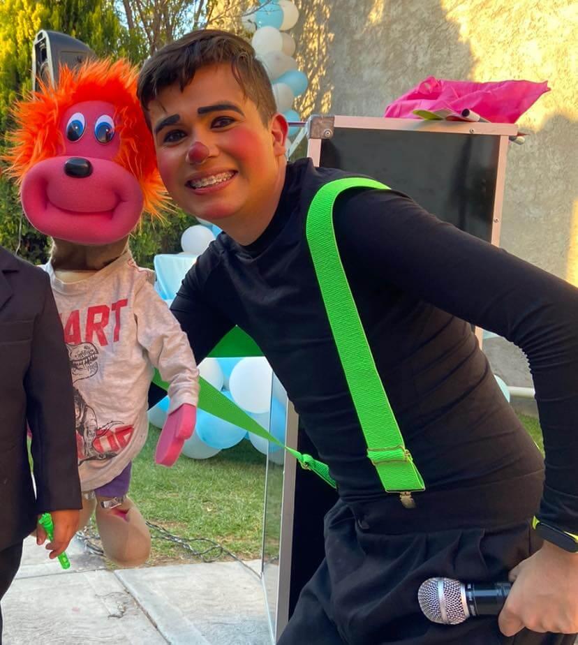 Payaso Crayolín, Animación en Huimilpan — foto 3