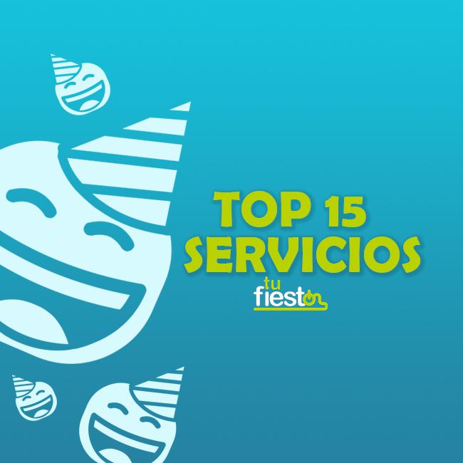 Top 15 Servicios para fiestas Octubre 2017