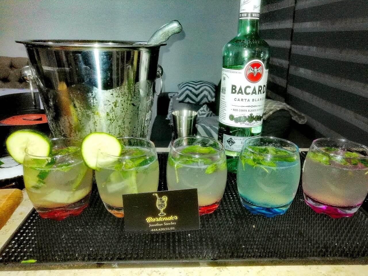 Bartender Jonathan Sanchez - proveedor para eventos en México