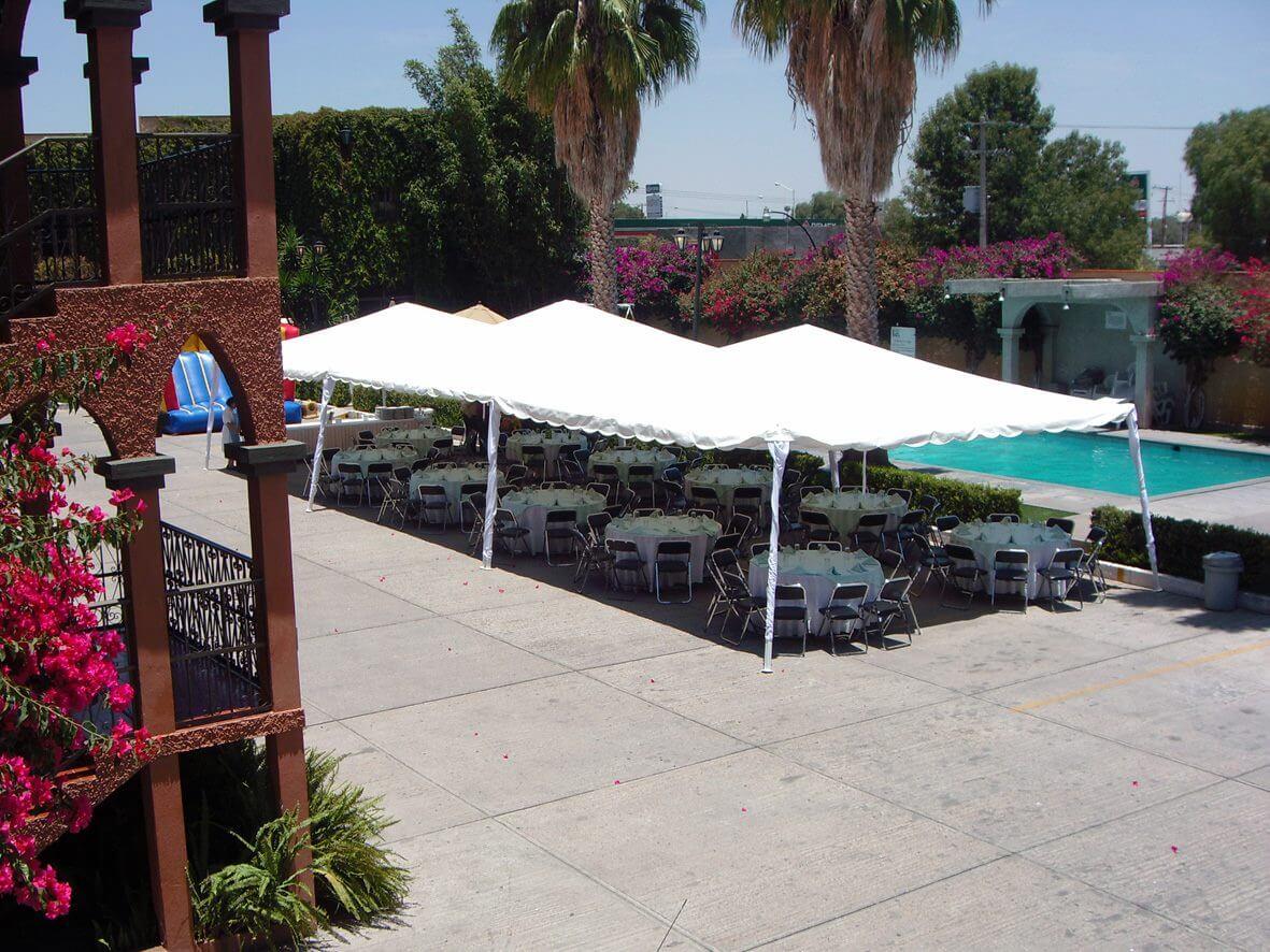 Hotel Mansión Los Arcos - Estacionamiento en San Luis Potosí