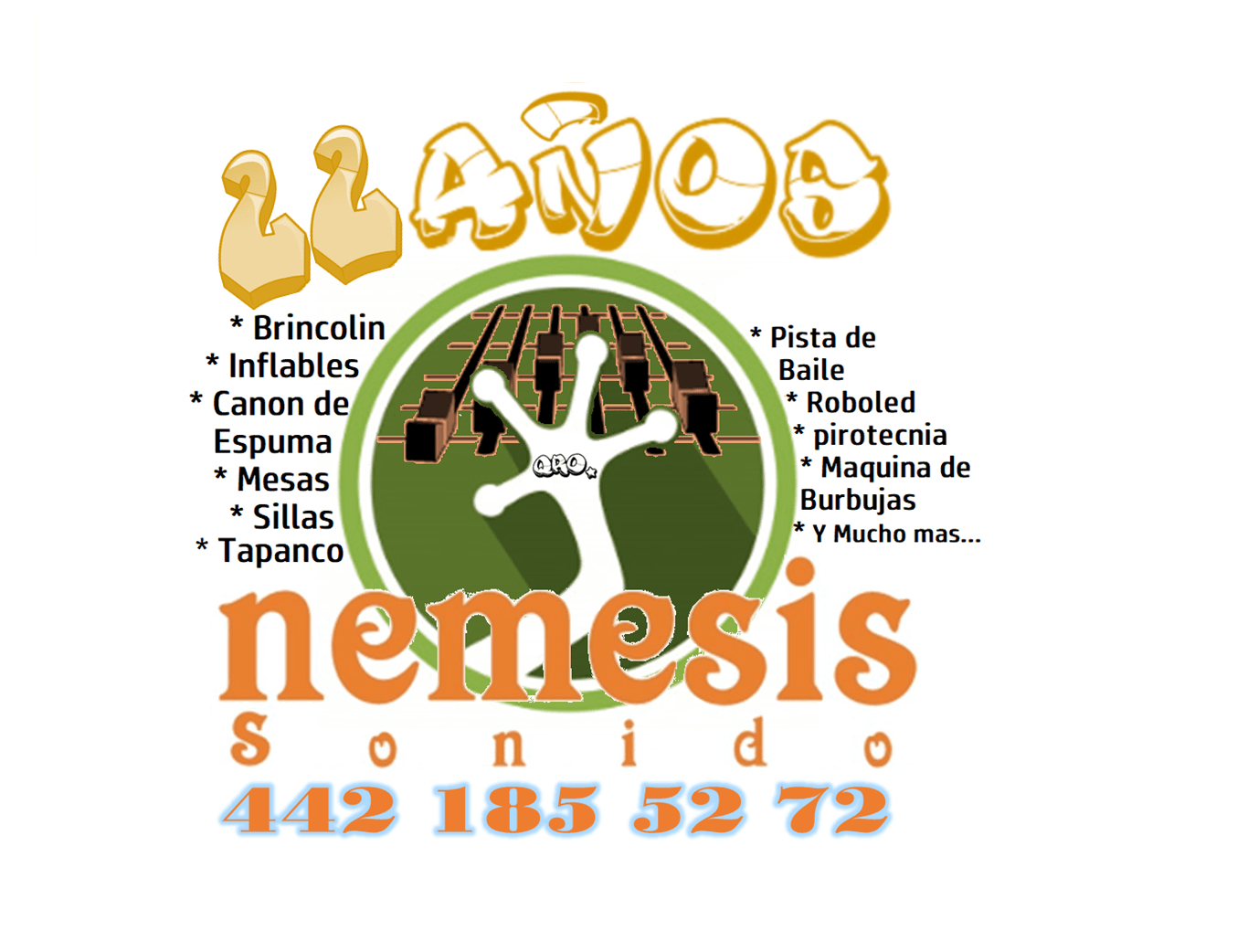 Sonido Nemesis QRO - Zancos en todo México