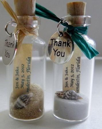 3. Una manera muy original de agradecerles por asistir a su boda.
