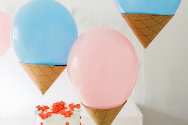 Helados de globos