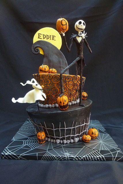 Un pastel de calabaza