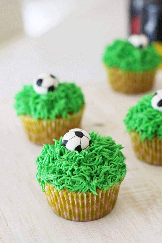 Cupcakes de Futbol