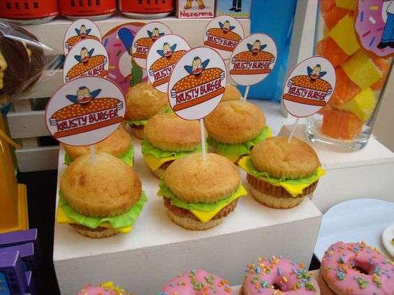 Las famosas hamburguesas Kusty