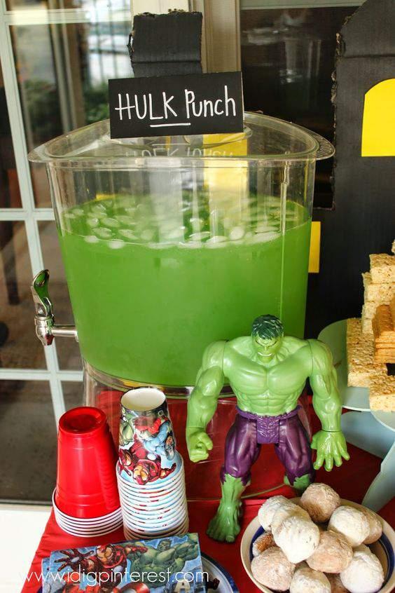 La famosa bebida de hulk