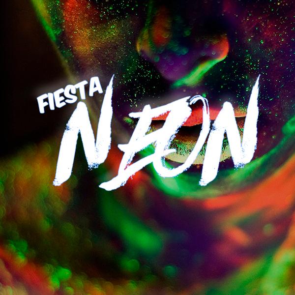Fiestas al estilo luz neón