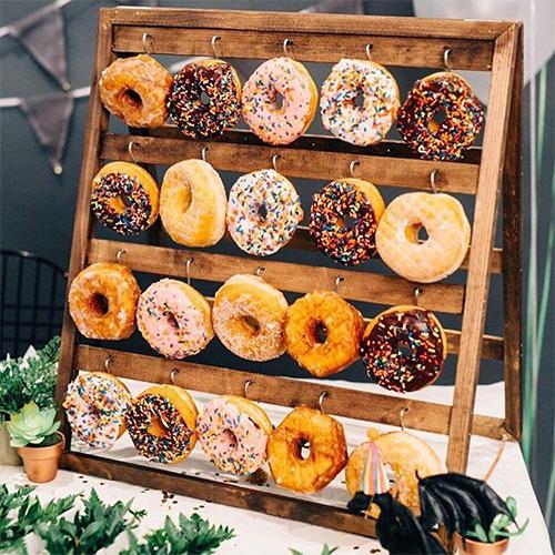 Ideas para decorar tu mesa de donas en tu boda