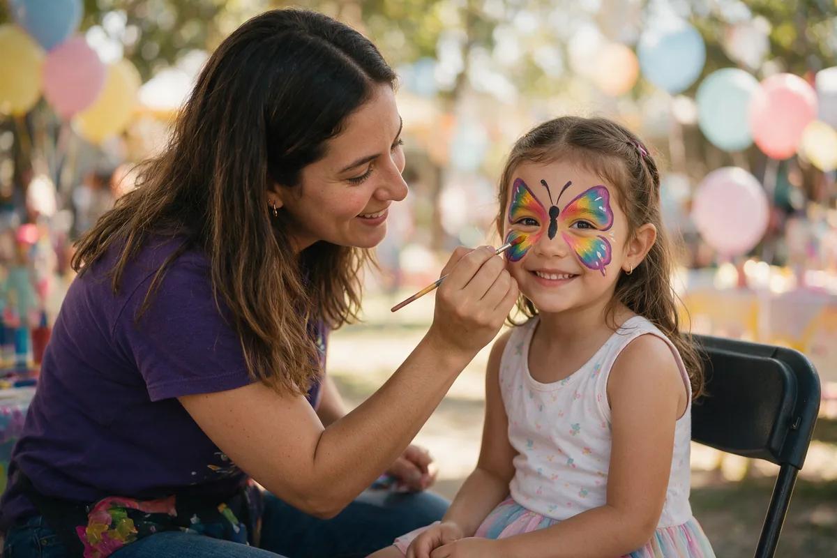 Pinta caritas para Fiestas Infantiles: proveedores para eventos en México