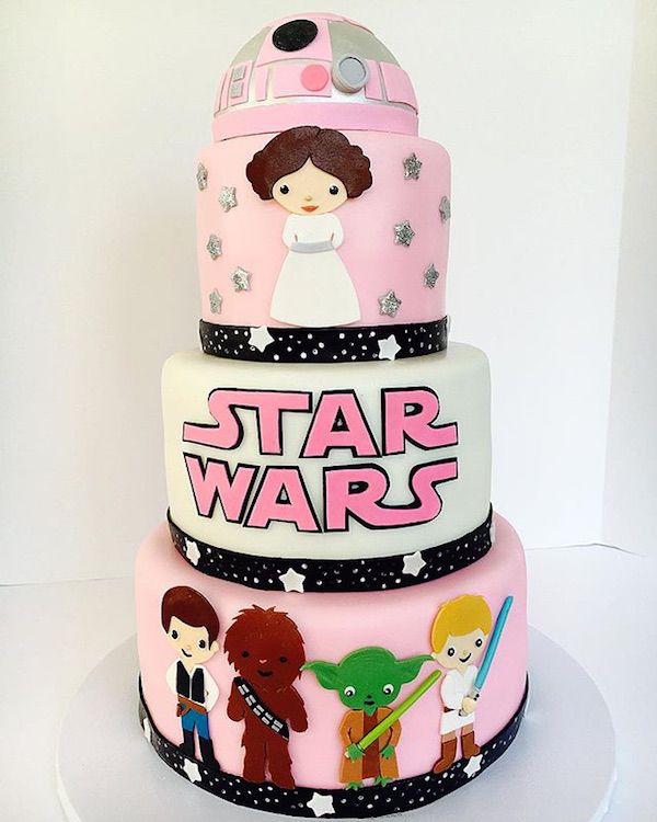 Mas de 30 ideas de pasteles y cupcakes de StarWars. - Sugerencias Tu Fiestón