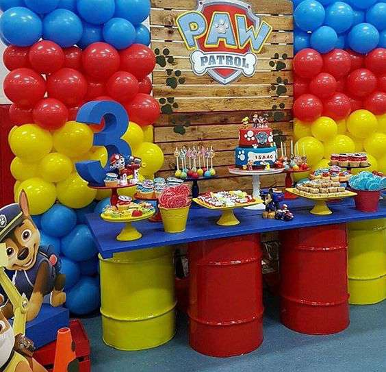 cortesía Prestado astronomía Fiesta con temática Paw Patrol para tus niños. - Sugerencias Tu Fiestón